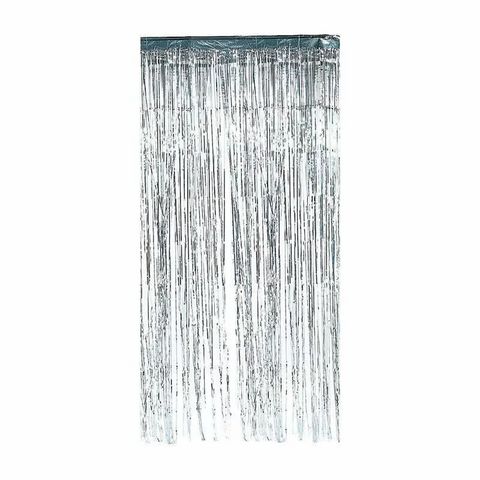 PM-613003 Foil Mylar Curtain - SILVER 2m x 0.9m