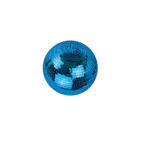 BLUE Disco Mirror Ball - 4" (10cm)