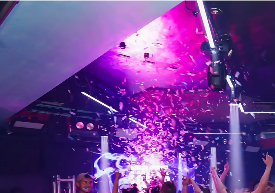 BLOWER6LED Confetti Blower with RGB LEDs AVFXsales