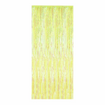 PM-613036 Foil Mylar Curtain - IRIDESCENT YELLOW 2m x 0.9m