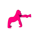 Qeeboo KONG  XS - Velvet Finish - Fuxia