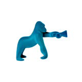 Qeeboo KONG  XS - Velvet Finish - Light Blue