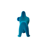 Qeeboo KONG  XS - Velvet Finish - Light Blue