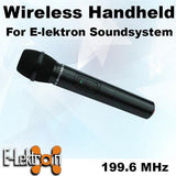 E-Lektron EL-M199.6 VHF Hand Held Microphone for PA System