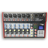 E-LEKTRON SE-8 Audio Mixer 8 Channel USB Bluetooth Phantom Power