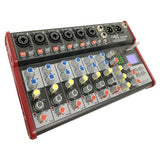 E-LEKTRON SE-8 Audio Mixer 8 Channel USB Bluetooth Phantom Power