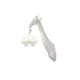 Qeeboo GIRAFFE IN LOVE WALL LAMP - White