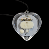 3D Flashing Heart Necklace