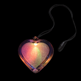 3D Flashing Heart Necklace