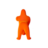 Qeeboo KONG  XS - Velvet Finish - Orange