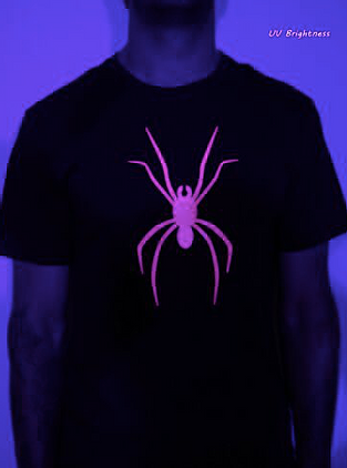 T-Shirt - Spider UV Pink