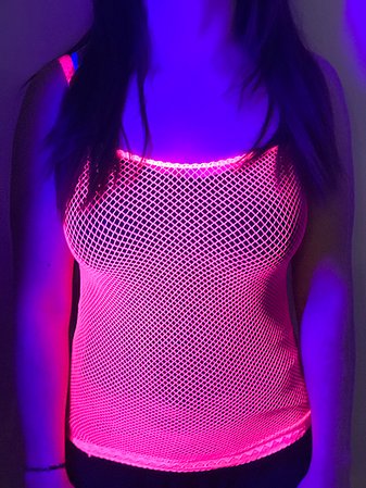 UV Mesh Neon Top