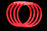 8" Single Colour Glow Bracelet X 50