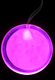 Flashing Circle Pendant Necklace