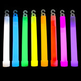 6" Glow Sticks With Lanyard One Colour (Pack of 25)