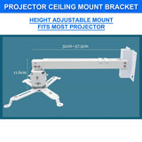 DA-1AV Projector Adjustable Ceiling / Wall Mount