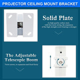 DA-1AV Projector Adjustable Ceiling / Wall Mount