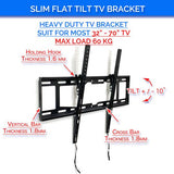 DA-3AV Tilt TV Wall Bracket 32-70" 60kg Capacity