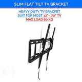 DA-3AV Tilt TV Wall Bracket 32-70" 60kg Capacity