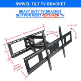 DA-2AV Swivel/Tilt TV Wall Bracket 42-70" 70kg Capacity