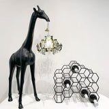 Qeeboo GIRAFFE IN LOVE XS - Black