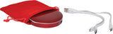 AL-D0504A  Compact Mirror Power Bank With LED Lighting 3000mAh