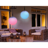 LED Hanging Ball Solar+DC Power