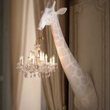 Qeeboo GIRAFFE IN LOVE WALL LAMP - White