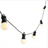 20 LED Opal Globes Festoon Light - 10m