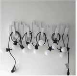 20 LED Opal Globes Festoon Light - 10m