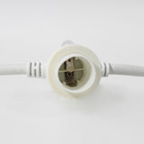 5m Outdoor Festoon Belt String Light ES- White