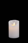 Moving Flame Real Wax LED Candle - Small