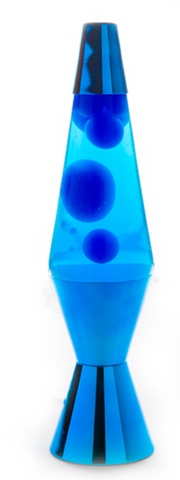 LP-MB22 LAVA Lamp Blue/Blue/Blue Metallic B1