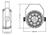 CR Lite 12 x 1W RGBW LED Par Can