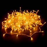 51.9m 520 LED Fairy Light Chain - Clear Cable (Various Colours)