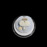 Flashing Circle Pendant Necklace