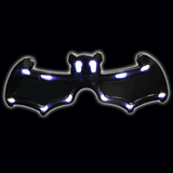 LED Bat Costume Glasses