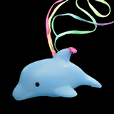 Flashing Dolphin Necklace