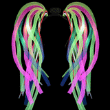 Flashing Dreadlock Head Bopper