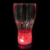 Flashing Cola Glass