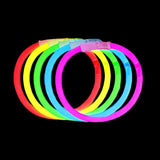 8" Glow Bracelet Assorted Colours (Pack of 100)
