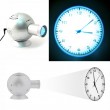 UTAPC LED Analogue Projection Clock