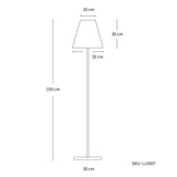 V2 150CM Solar LED Floor Lamp