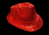 Light Up Sequin Flashing Fedora