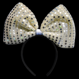 Flashing Sequin Bow Head Bopper
