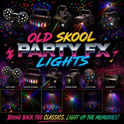 HIRE Old Skool Party FX Lights