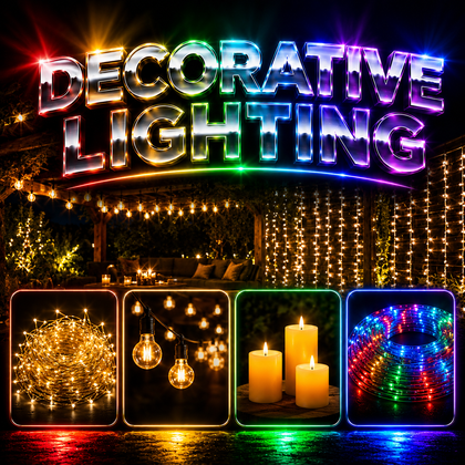 Hire Decorative Lighting