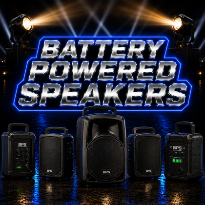 Hire Battery Speakers