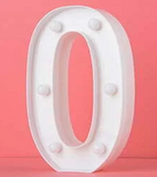 0-9 Light Up Marquee LED Numbers