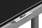 ST-1212ARC - 1.2m Quarter Circle Stage Top with rail lock system & recessed stage skirt velcro